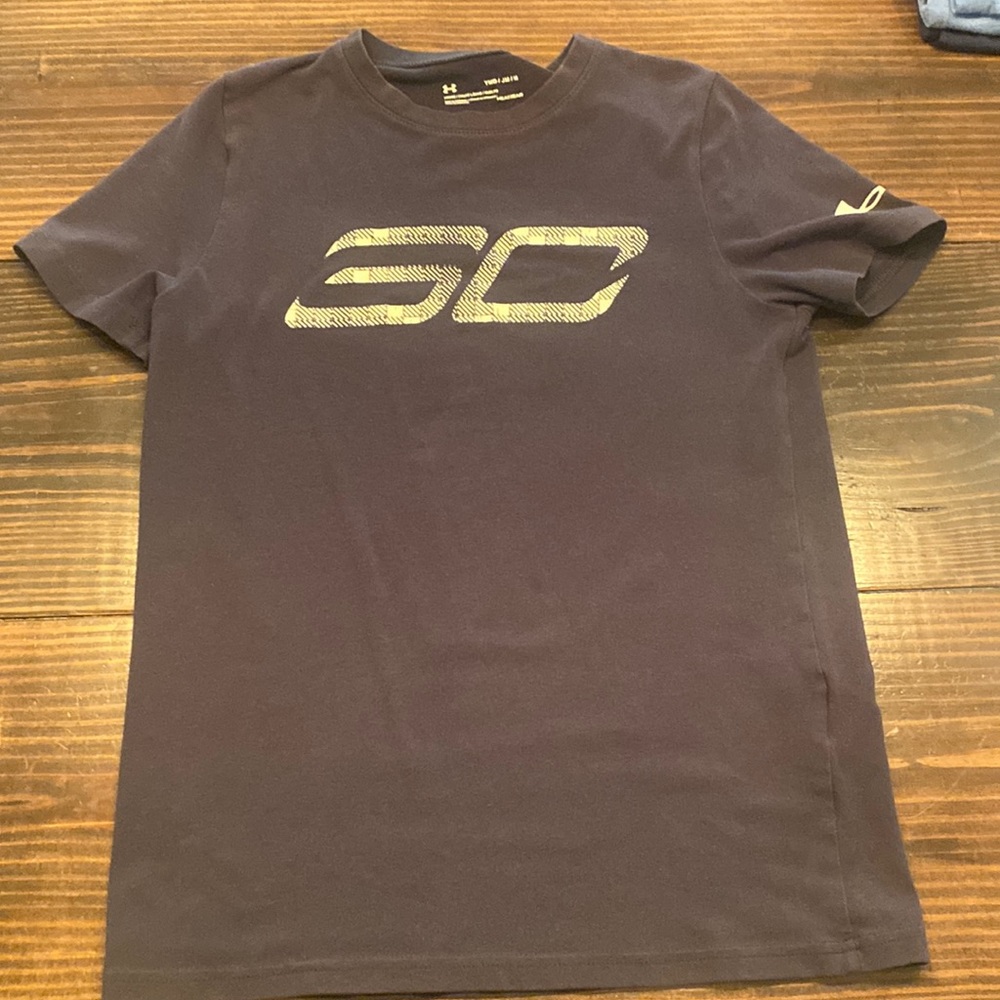 Youth medium Steph Curry Shirt used condition